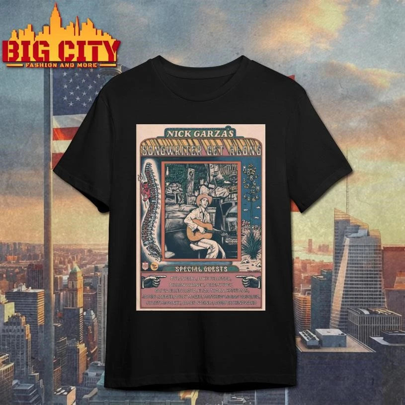 Nick Garza’s Get Along Fischer TX March 14 2026 Poster Shirt