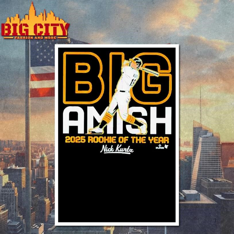 Nick Kurtz Big Amish Rookie of the Year Shirt