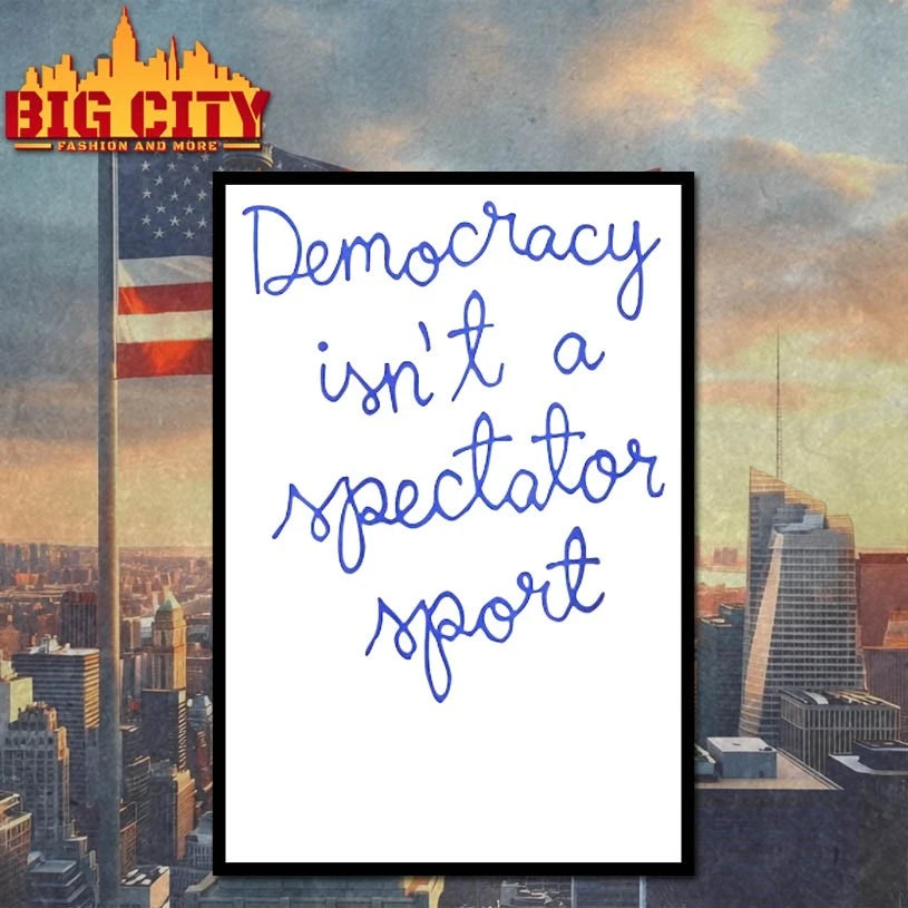 Nicolle Wallace Democracy Is Not a Spectator Sport Shirt
