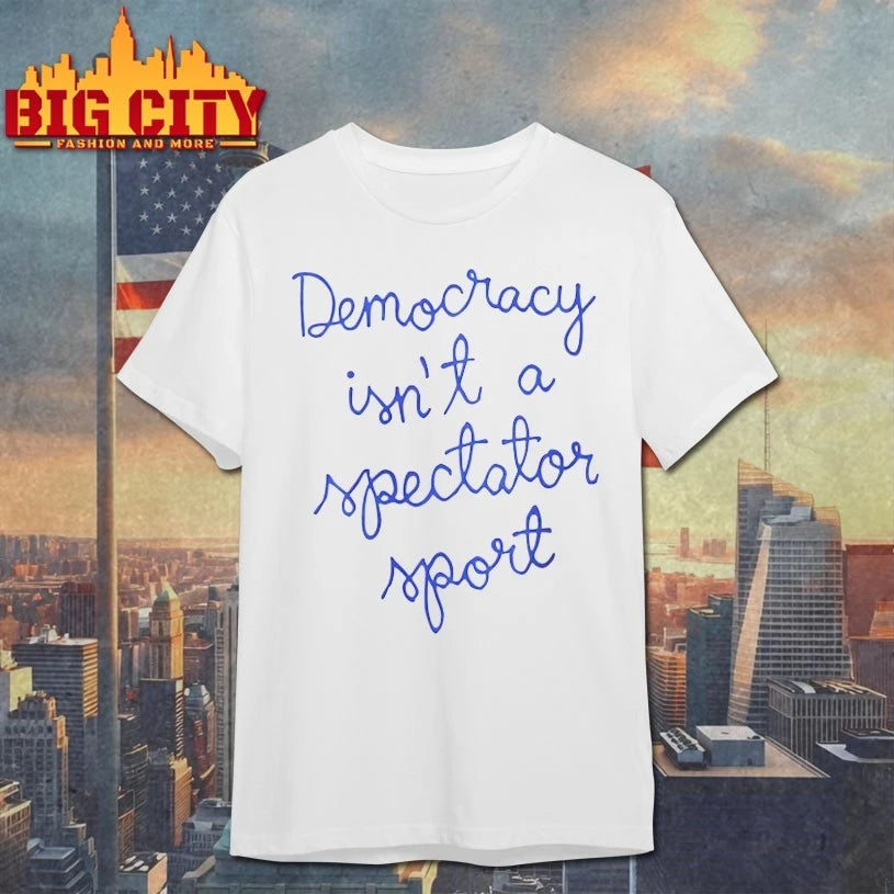 Nicolle Wallace Democracy Is Not a Spectator Sport Shirt