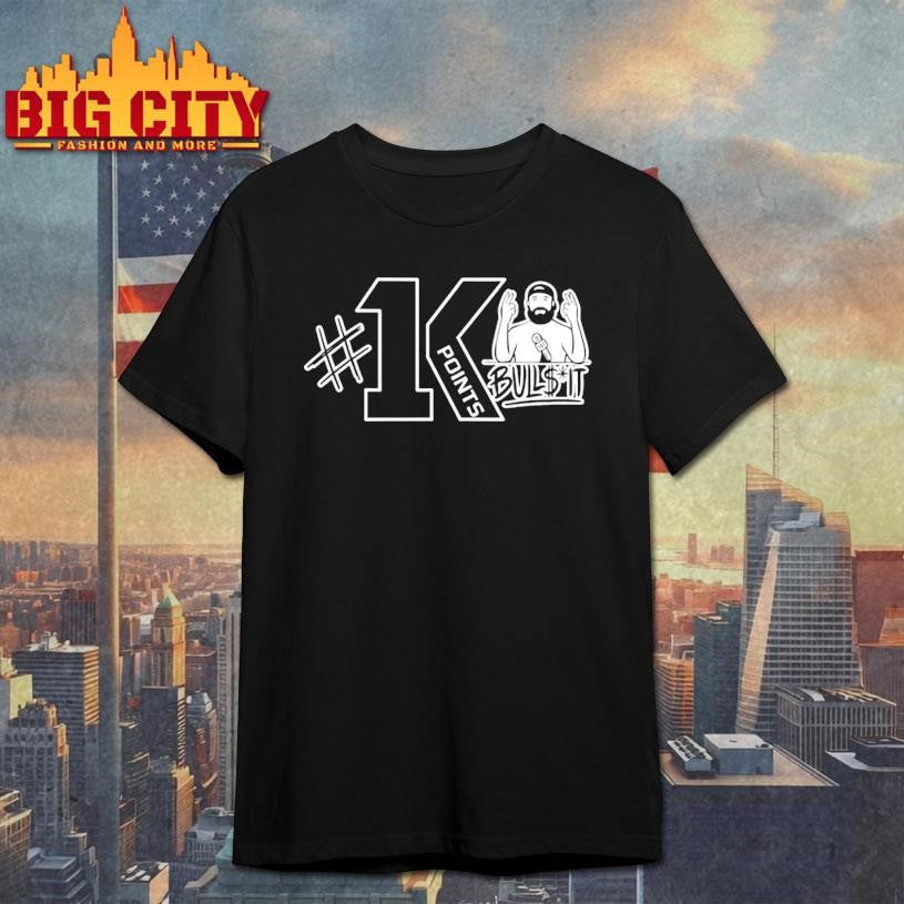 Nikita Kucherov 1K 1000 Points Bullshit Shirt