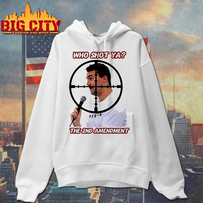 Nikki Hughes Who Shot Ya The 2Nd Amendment shirt