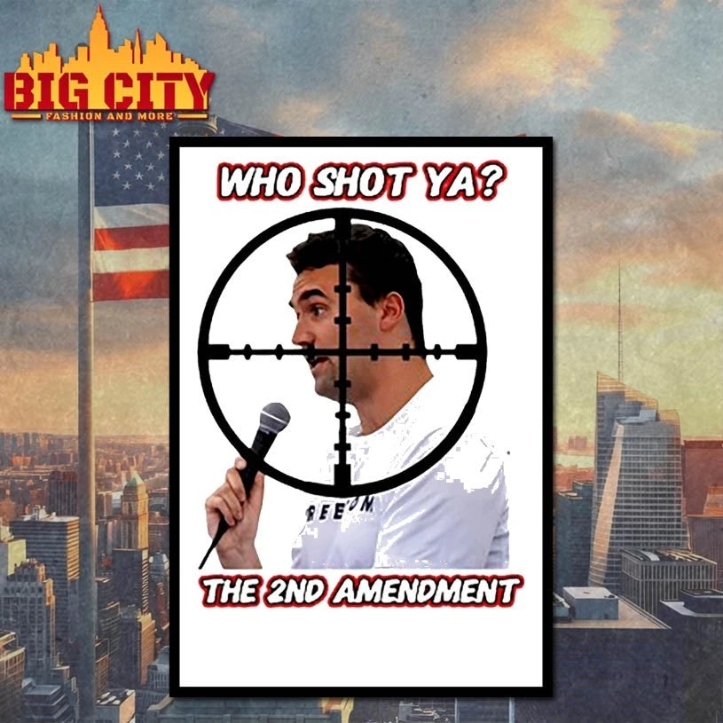 Nikki Hughes Who Shot Ya The 2Nd Amendment shirt