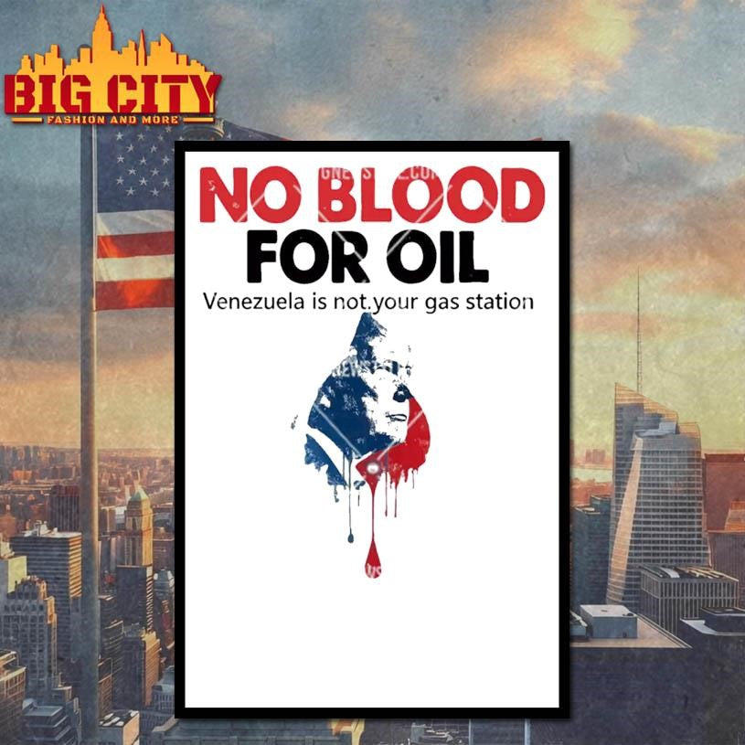No Blood For Oil Venezuela Shirt