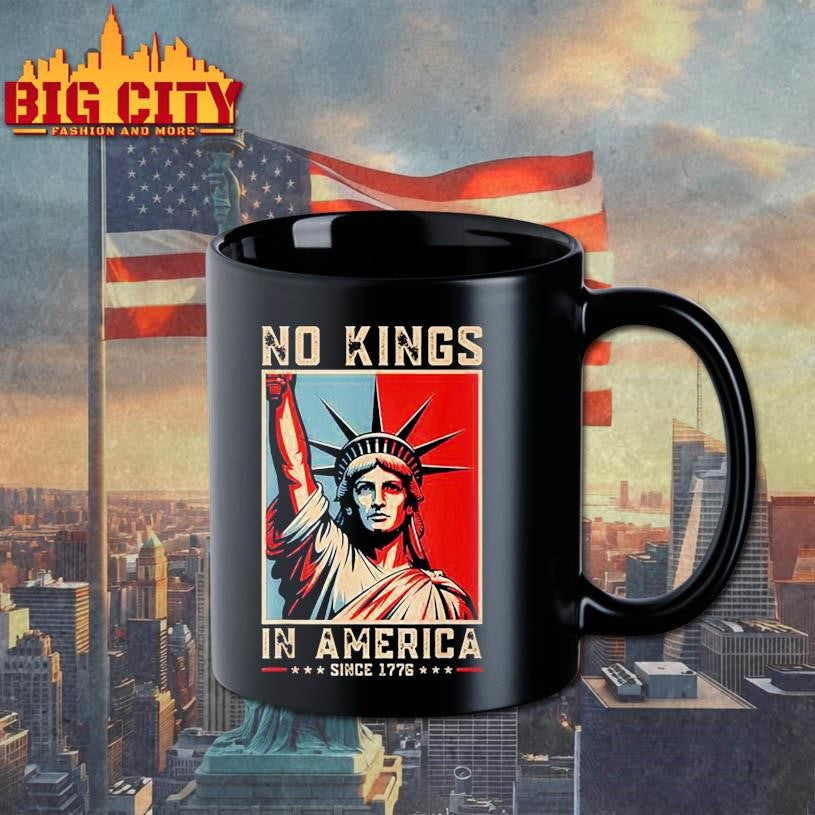 No Kings In America Since 1776 Political Protest 2025 New Shirt