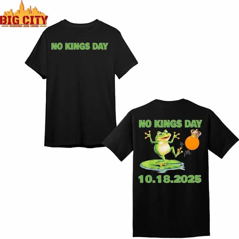 No Kings Portland Frog Protest 10.18.2025 Shirt