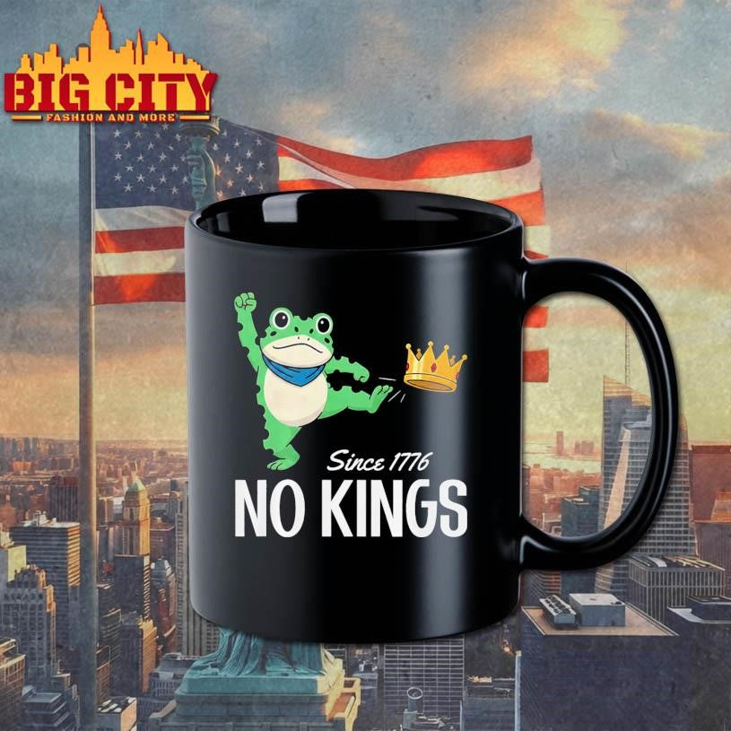 No Kings Portland Frog Protest Slogan 2025 New Shirt