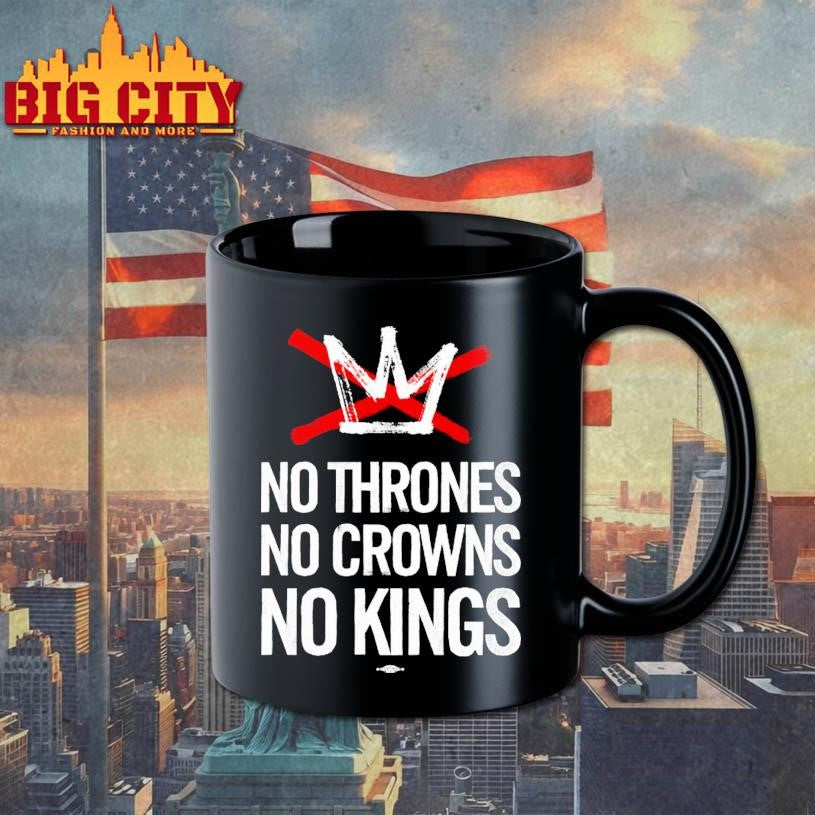 No Thrones No Crowns No Kings 2025 Shirt