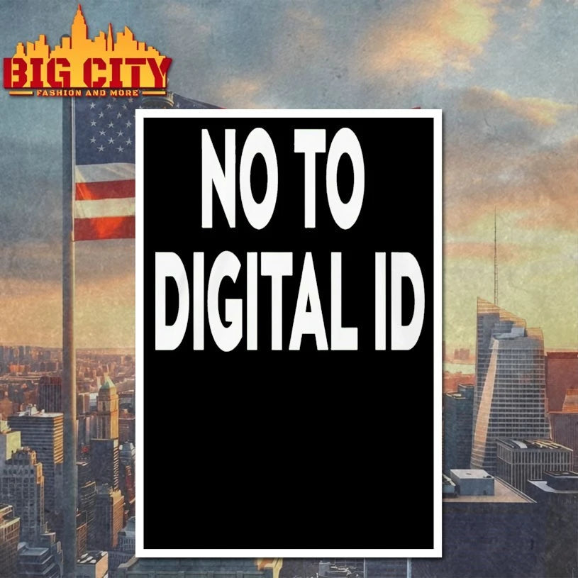 No To Digital Id shirt