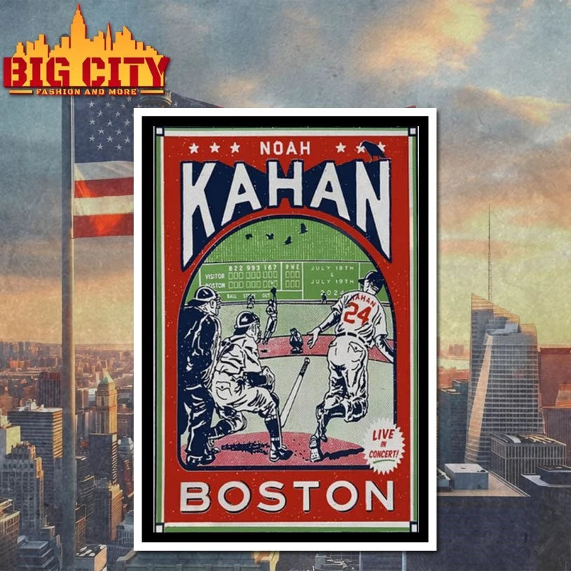 Noah Kahan Tour 2024 Boston Ma shirt