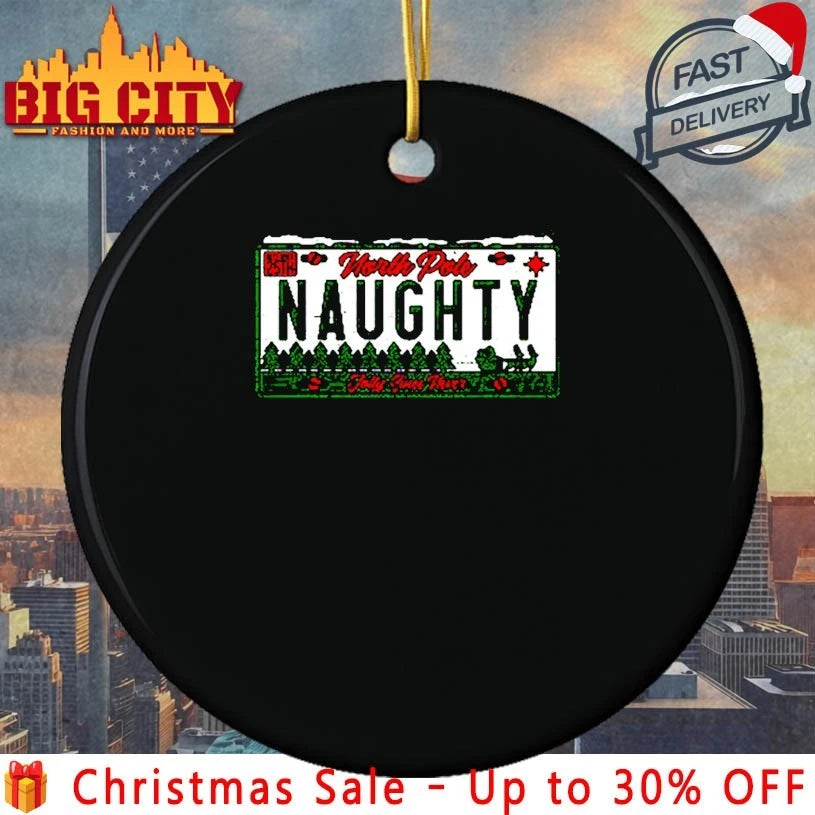 North Pole Naughty christmas shirt