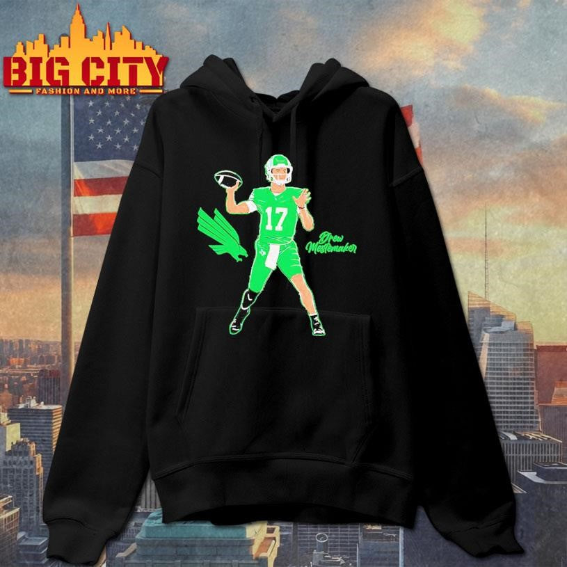 North Texas Football Drew Mestemaker Superstar Pose Shirt
