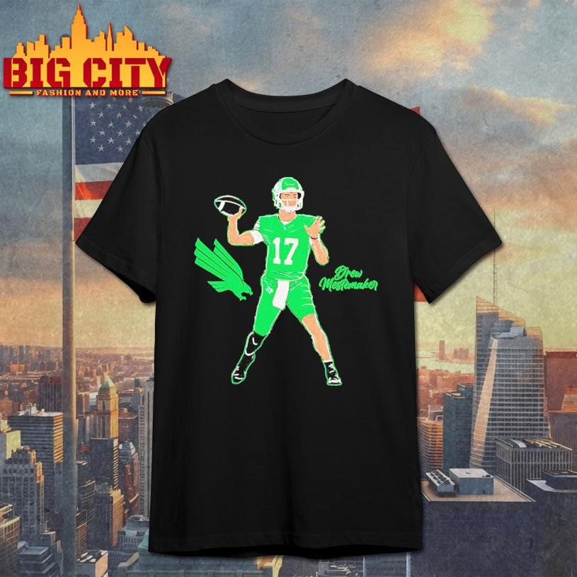 North Texas Football Drew Mestemaker Superstar Pose Shirt