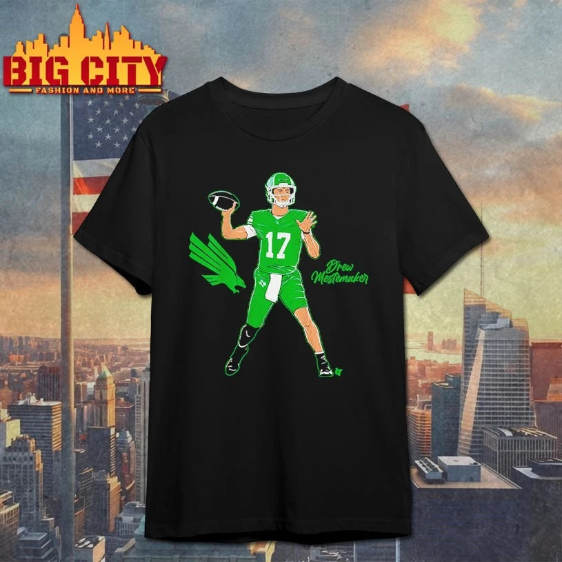 North Texas Football Drew Mestemaker Superstar Pose signature Shirt