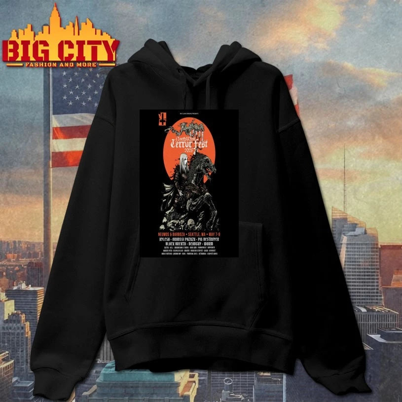 Northwest Terror Fest Event Seattle On May 7-9 2026 Poster shirt