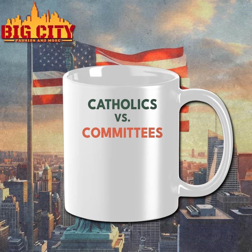 Notre Dame Football Catholics VS Committee Shirt