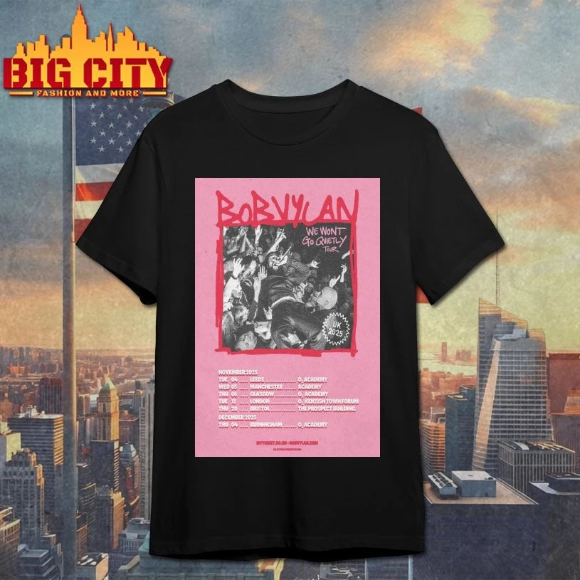 November and December 2025 Tour Bob Vylan Poster shirt