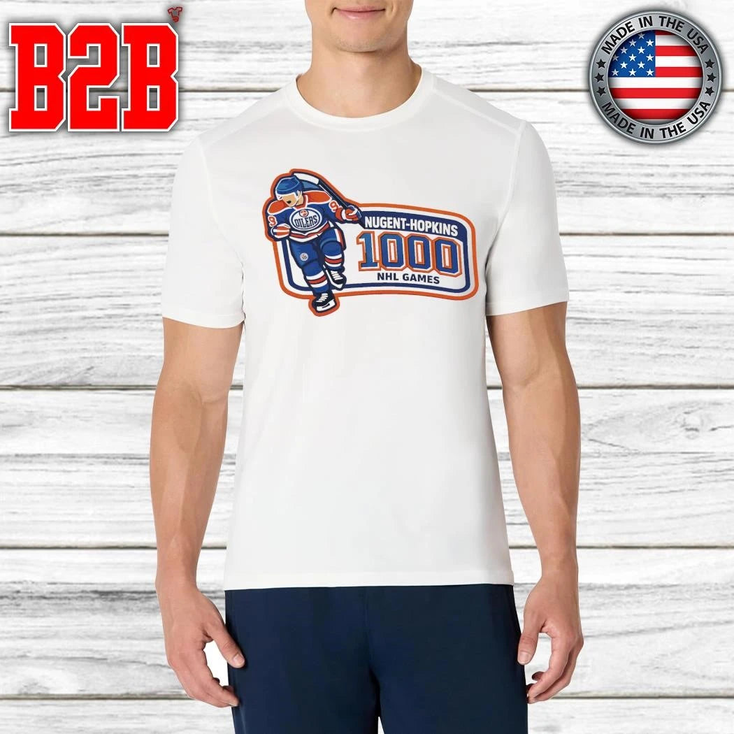 Nugent Hopkins 1000 Games Shirt