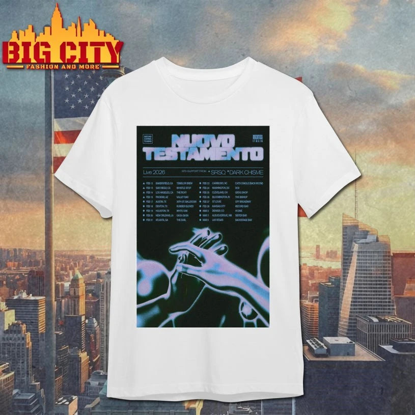Nuovo Testamento Tour 2026 Poster shirt