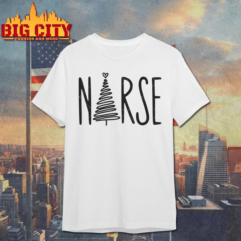 Nurse Christmas Tree Shirt