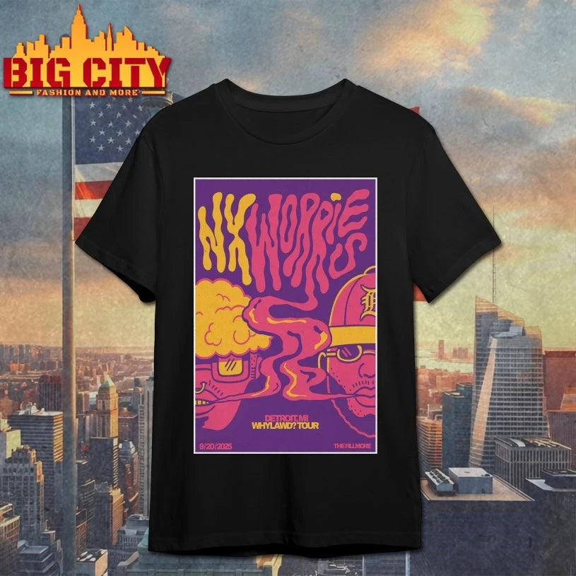 NxWorries September 20 2025 Event The Fillmore Detroit, MI Poster Shirt