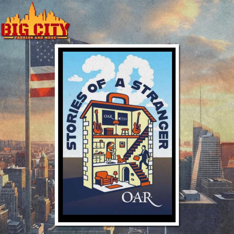 O.A.R. Stories Of A Stranger 20 Years Poster Shirt