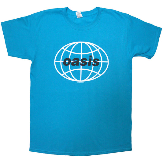 Oasis | Official Band T-Shirt | 1998 World Tour - South America (Back Print)