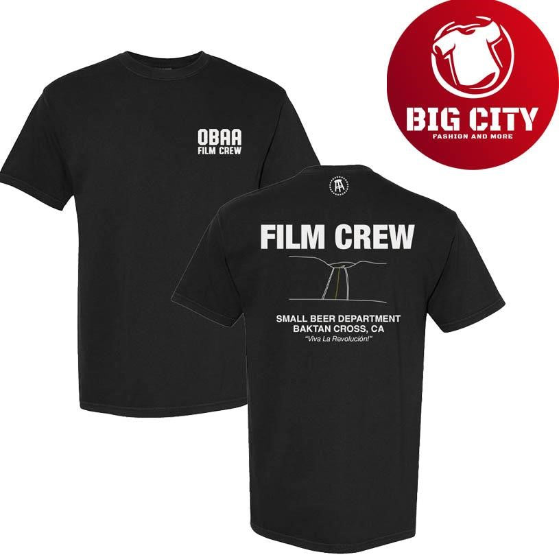 OBAA Film Crew 2025 Two Sided Shirt