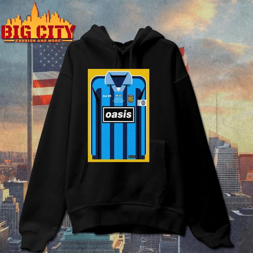 Oasis At Estadio River Plate Nov 16 2025 Poster Shirt