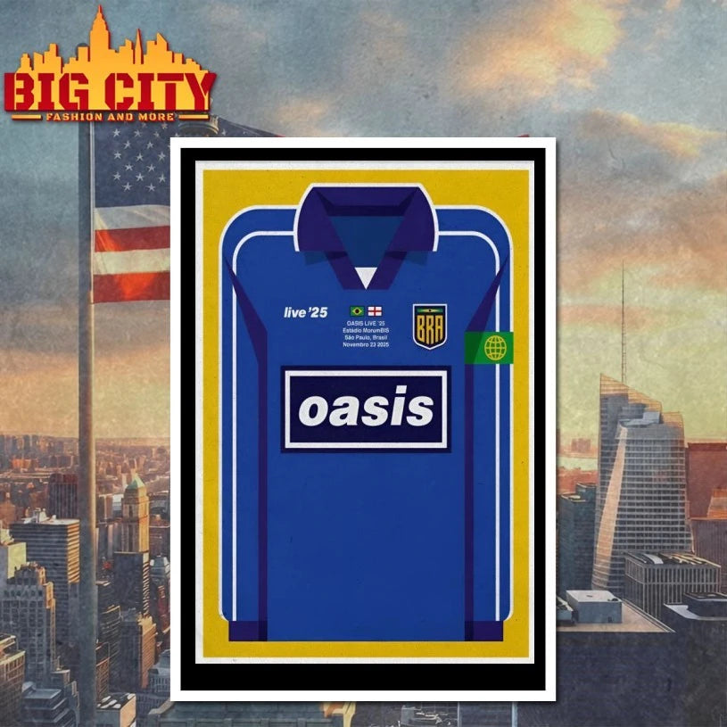 Oasis Nov 23 2025 São Paulo Brazil Poster shirt
