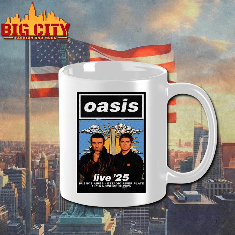 Oasis November 15-16 2025 Buenos Aires Argentina Poster Shirt