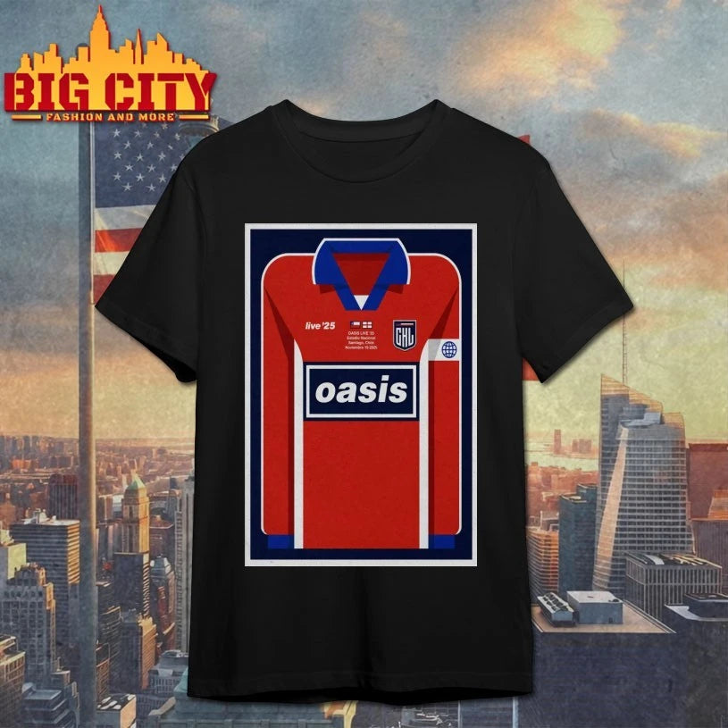 Oasis Santiago Event On Nov 19 2025 Poster shirt