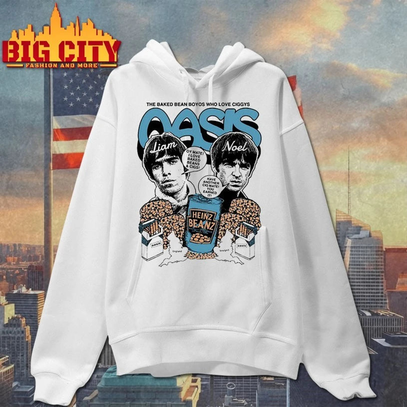 Oasis The Baked Bean Boyos Who Love Ciggys 2025 Shirt