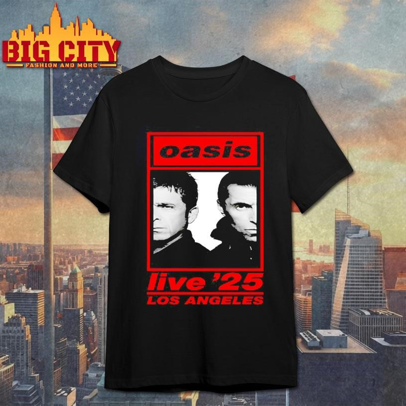 Oasis Tour Los Angeles, CA 09.06.2025 Shirt
