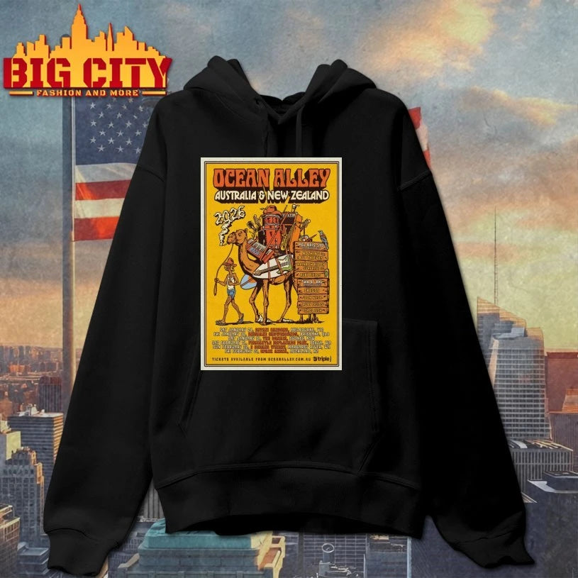 Ocean Alley Australia New Zealand Tour 2026 Poster Shirt