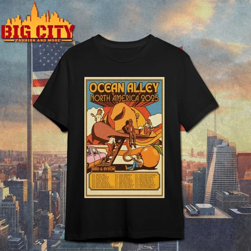 Ocean Alley North America 2025 Poster Shirt