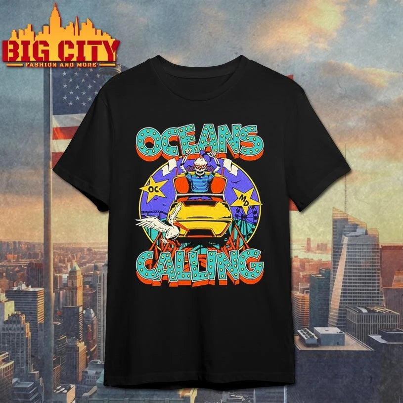 Oceans Calling Festival 2025 Ocean City Rollercoaster Lineup shirts