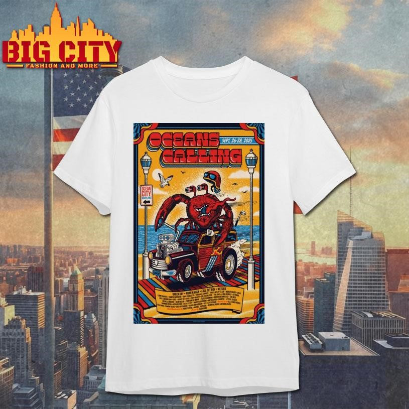 Oceans Calling Festival 2025 Poster Shirt