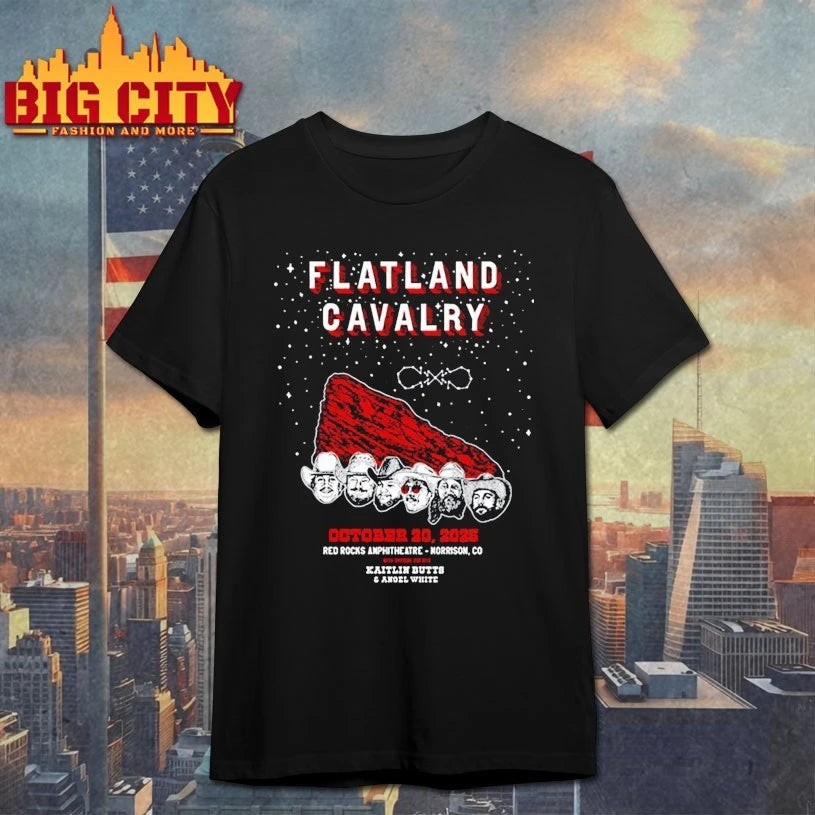 Oct 20 2025 Flatland Cavalry Red Rocks, Morrison, Colorado Shirt