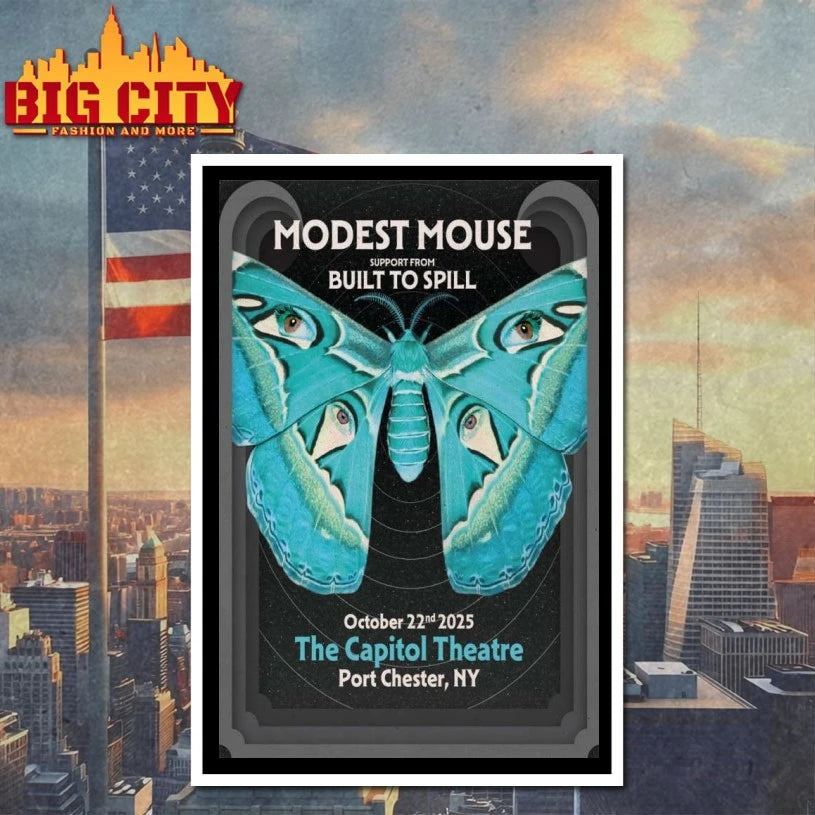Oct 22 2025 Port Chester, NY Modest Mouse Poster Shirt