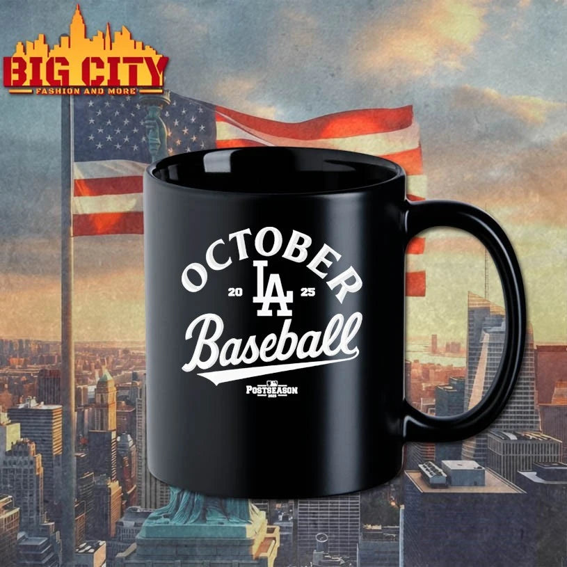 October Baseball LA Dodgers Postseason 2025 shirt
