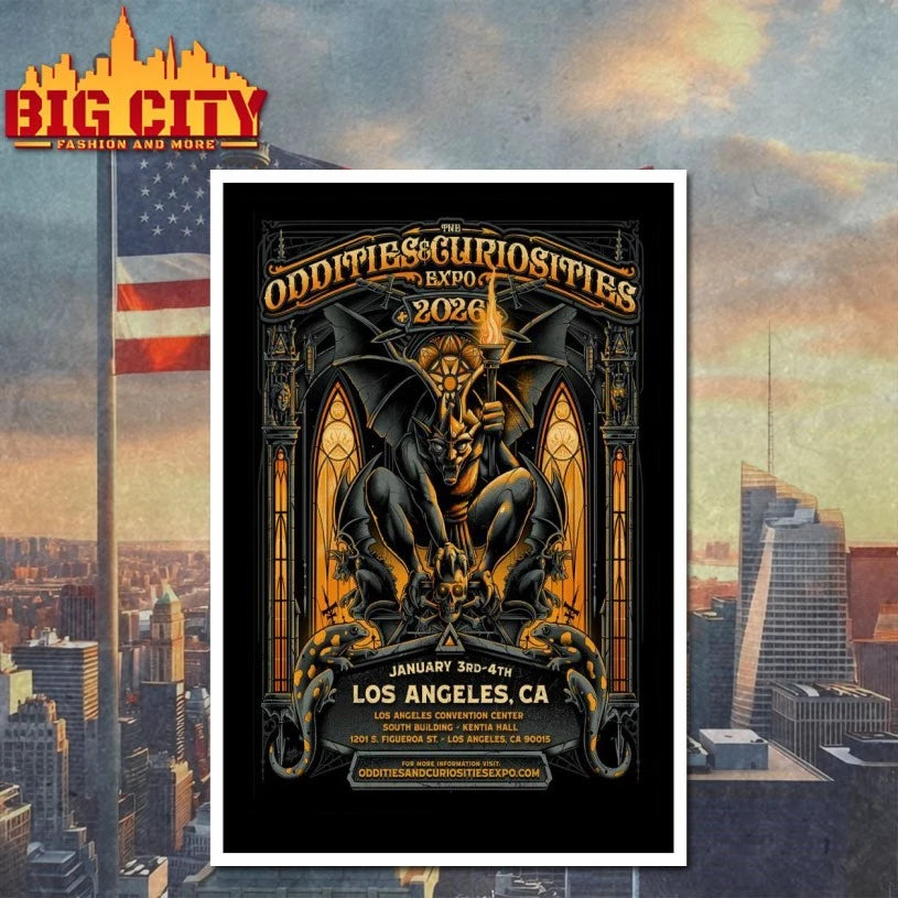 Oddities And Curiosities Expo Los Angeles CA Jan 3-4 2026 Poster shirt