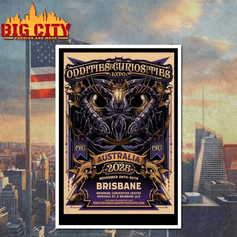 Oddities And Curiosities Expo Nov 29-30 2025 In Brisbane Australia Poster shirt