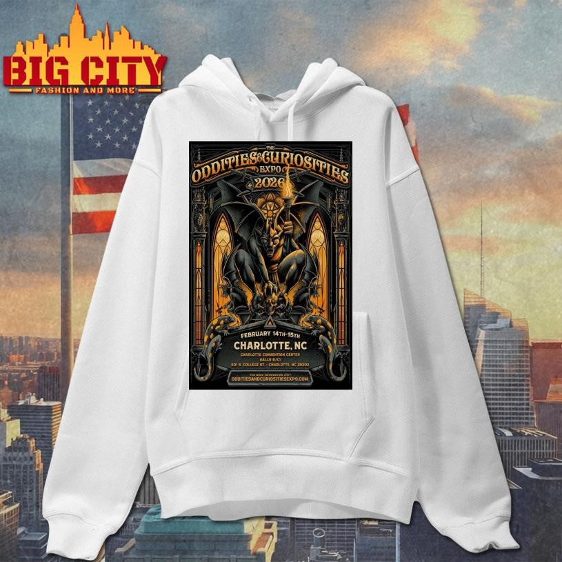 Oddities &amp; Curiosities Expo Feb 14th – 15th 2026 Poster Shirt