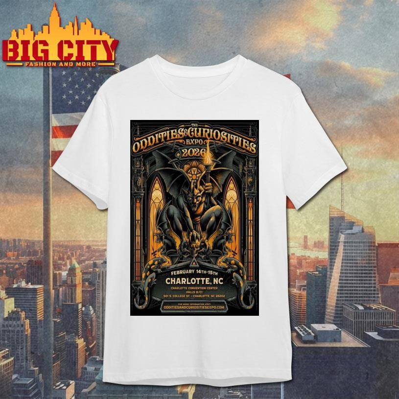 Oddities &amp; Curiosities Expo Feb 14th – 15th 2026 Poster Shirt