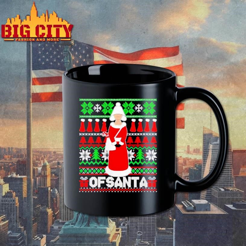 OfSanta Holiday Knit Parody Graphic shirt