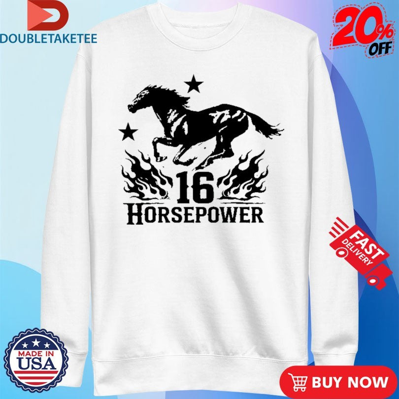 Official 16 Horsepower Star Horse Shirts