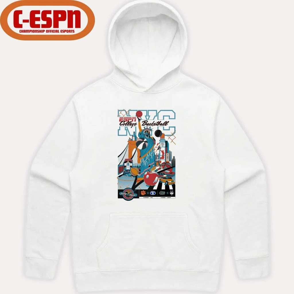 Official 2025 Jimmy V Classic 4 Team Basketball Shirt