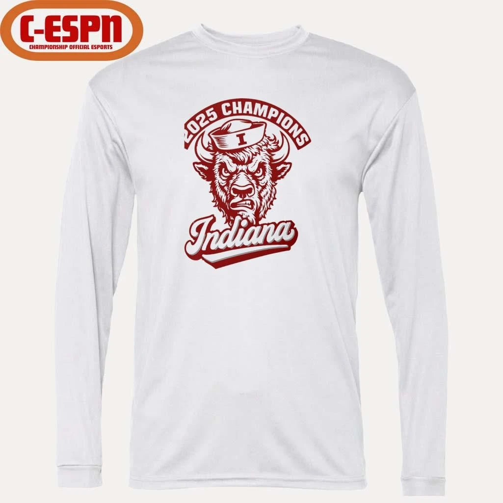Official 2025 National Champions Indiana Bison shirt