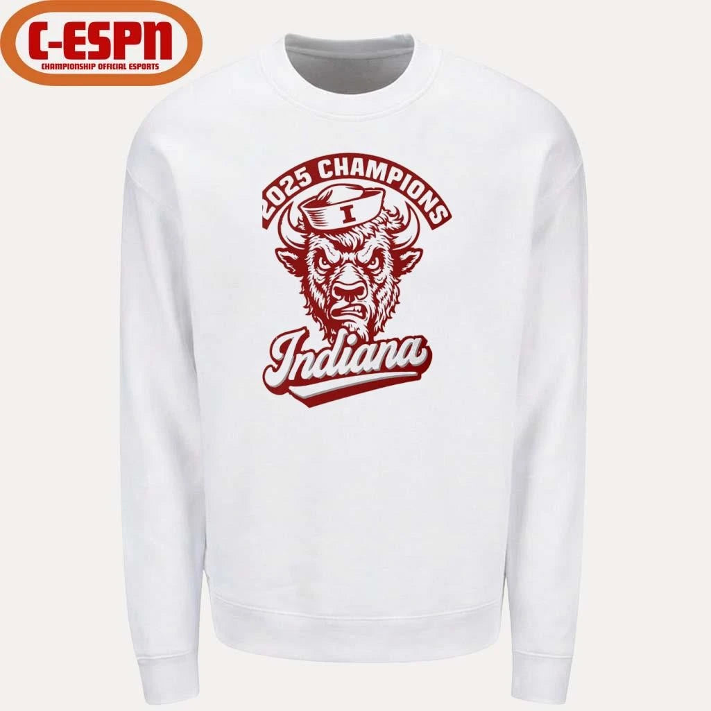 Official 2025 National Champions Indiana Bison shirt